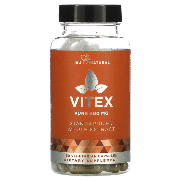 Eu Natural‏, Vitex, 400 mg, 60 Vegetarian Capsules
