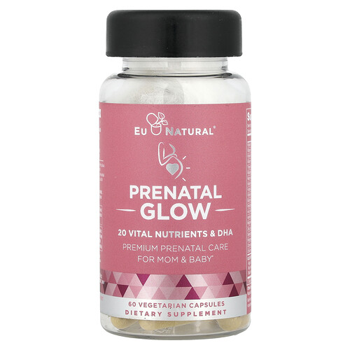 Eu Natural, Prenatal Glow, 60 Vegetarian Capsules