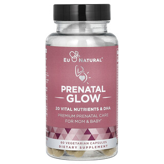 Eu Natural, Brillo prenatal, 60 cápsulas vegetales