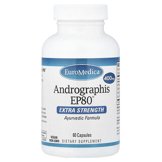 يوروميديكا‏, Andrographis EP80 ™ ، 400 ملجم ، 60 كبسولة
