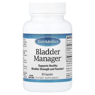 يوروميديكا‏, Bladder Manager ™ ، 30 كبسولة (100 ملجم لكل كبسولة)