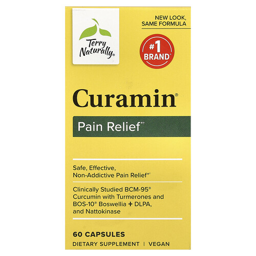 Terry Naturally, Curamin®, Schmerzlinderung, 60 Kapseln