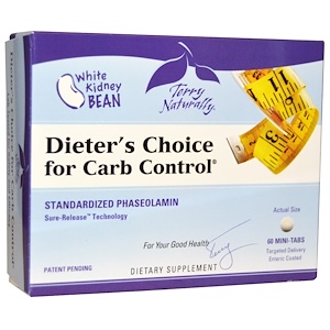 Отзывы о Terry Naturally, Dieter's Choice for Carb Control, 60 Mini-Tabs