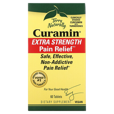 

Terry Naturally Curamin Extra Strength Pain Relief 60 Tablets