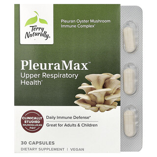Terry Naturally, PleuraMax™, Upper Respiratory Health, Gesundheit der oberen Atemwege, 30 Kapseln