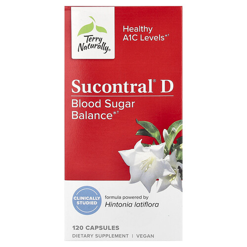 Terry Naturally, Sucontralv® D, 120 Kapseln