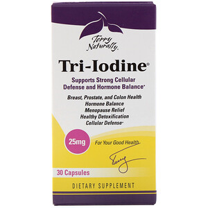 Отзывы о Terry Naturally, Tri-Iodine, 25 mg, 30 Capsules