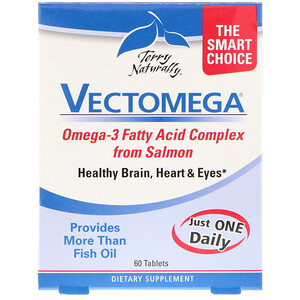 Отзывы о Terry Naturally, Vectomega, 60 Tablets