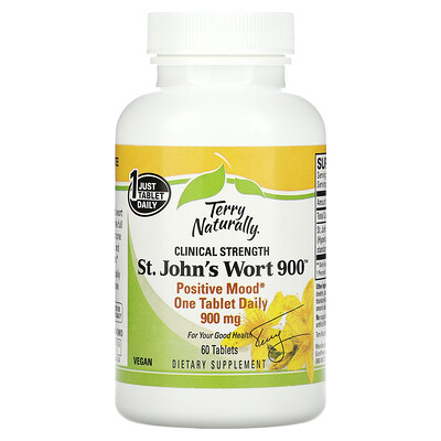 

Terry Naturally St. John's Wort 900 900 mg 60 Tablets