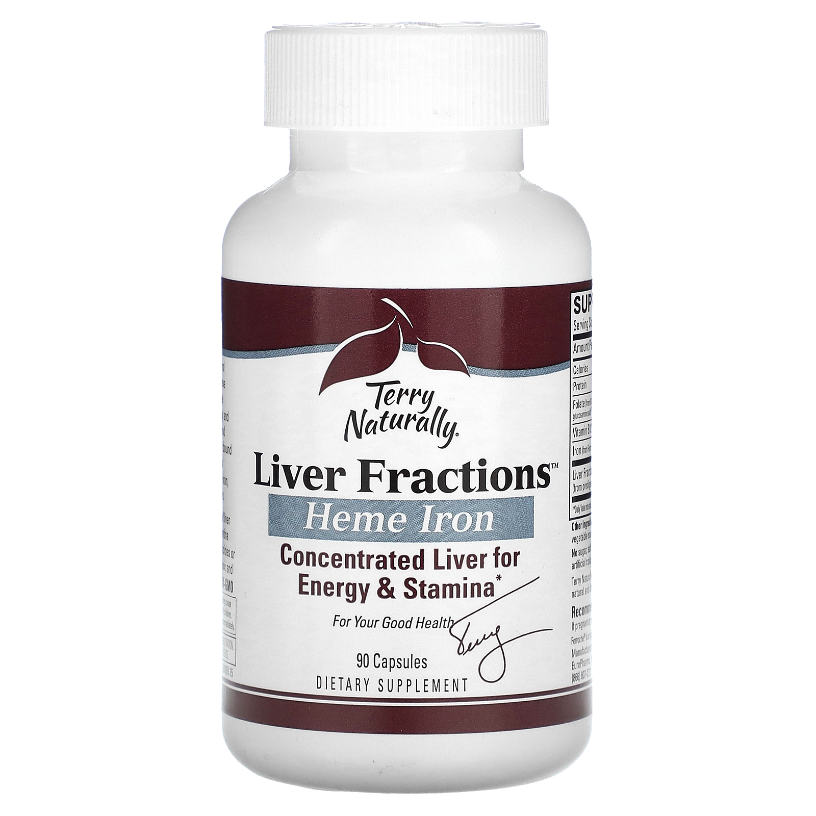 Terry Naturally, Liver Fractions, 90 Capsules