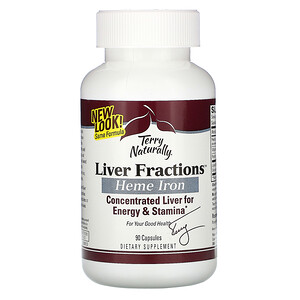 Отзывы о Terry Naturally, Liver Fractions, 90 Capsules