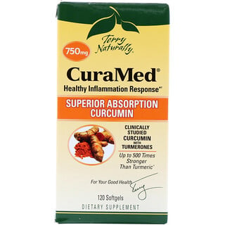 Terry Naturally, CuraMed, 750 mg, 120 gélules