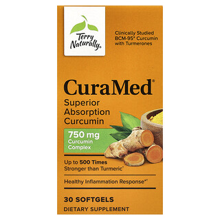Terry Naturally, CuraMed®, Superior Absorption Curcumin, 30 Softgels