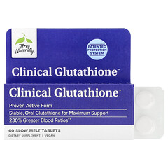 Clinical Glutathione, глутатіон, 60 таблеток із повільним розчиненням (150 мг у таблетці)