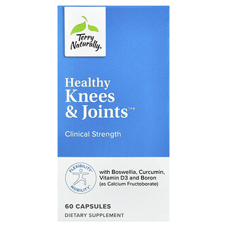 Terry Naturally, Healthy Knees & Joints, Suplemento para favorecer la salud de las rodillas y las articulaciones, 60 cápsulas