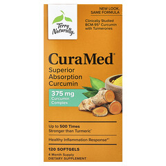 CuraMed®, куркумін із покращеною абсорбцією, 120 капсул