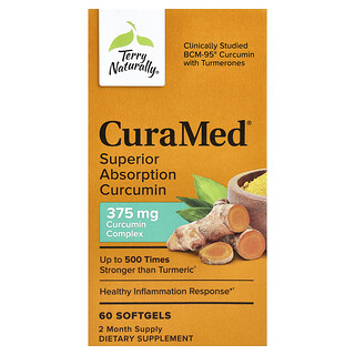 Terry Naturally, CuraMed®, Superior Absorption Curcumin, 60 Softgels