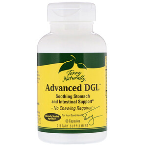 Отзывы о Terry Naturally, Advanced DGL, 60 Capsules