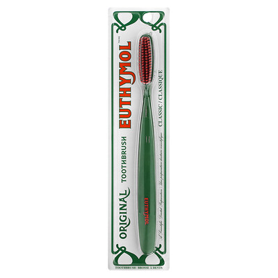 

Euthymol, Original Toothbrush, Classic, Soft, 1 Toothbrush