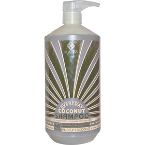 Everyday Coconut, Coconut Shampoo, Hydrating, Normal/Dry Hair, Purely Coconut, 32 fl oz (950 ml)
