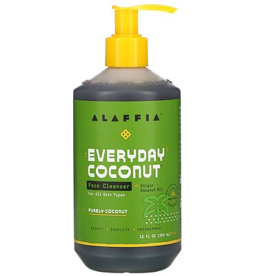 Alaffia Everyday Coconut, очищающее средство для лица, 354 мл (12 жидк. унций)