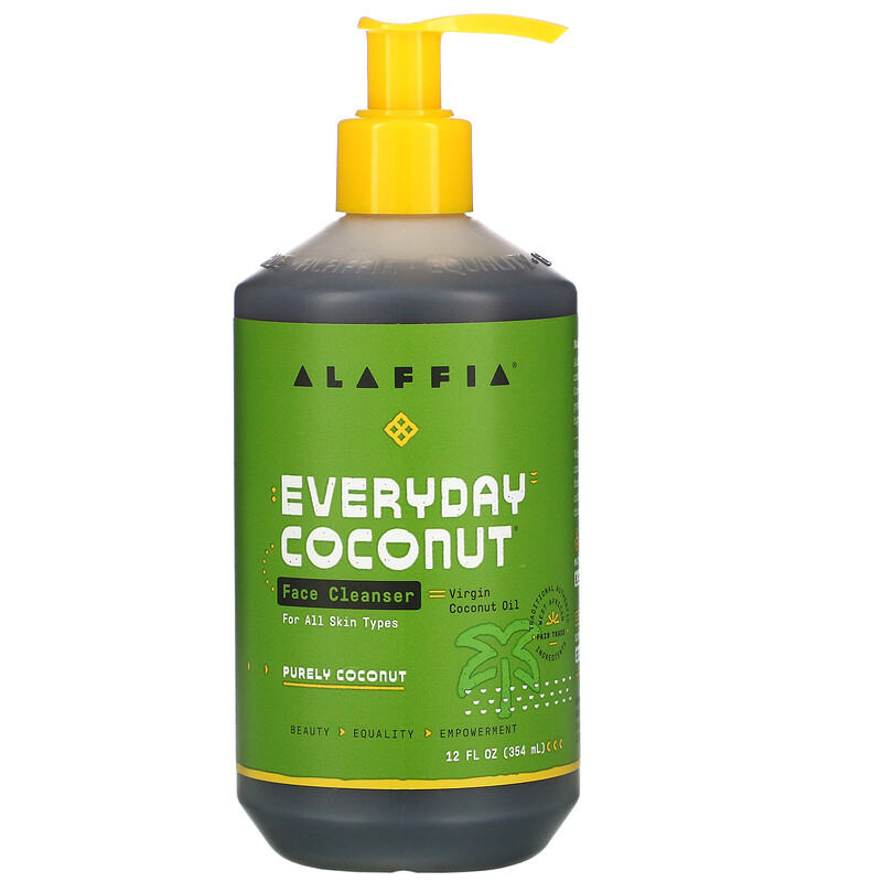 Alaffia, Everyday Coconut, Face Cleanser, 12 fl oz (354 ml) - iHerb