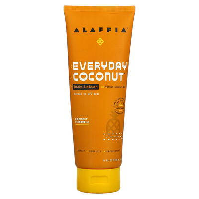 

Everyday Coconut Body Lotion, Coconut Pineapple, 8 fl oz (236 ml)