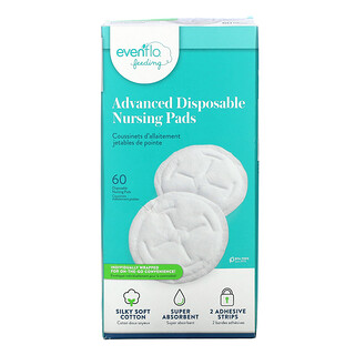 Evenflo Feeding, Advanced Disposable Nursing Pads, 60 Pads
