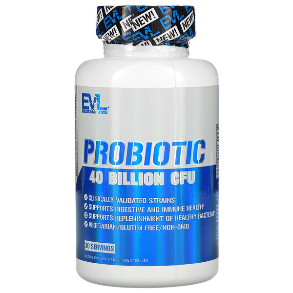Probiotic, 40 Billion CFU, 60 Veggie Capsules