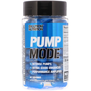Эвлюшэн Нутришен, Pump Mode, 80 Liquid Capsules отзывы