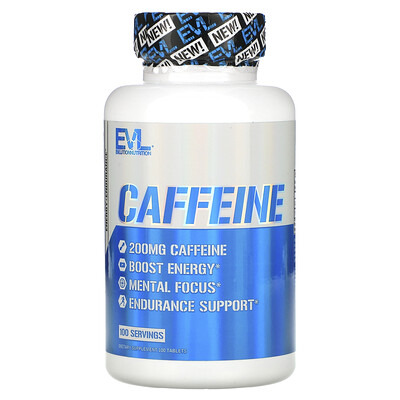 

EVLution Nutrition Caffeine 200 mg 100 Tablets