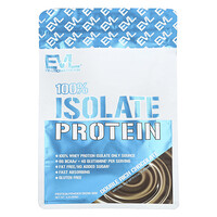EVLution Nutrition, 100 % isolatprotein, dobbel rik sjokolade, 1 lb (454 g)