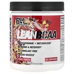 Lean BCAA®, фруктовий пунш, 246 г (8,7 унції)