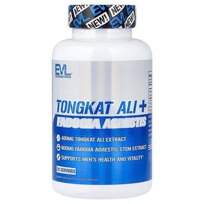 Product Image for EVLution Nutrition, Tongkat Ali + Fadogia Agrestis, 60 Veggie Capsules