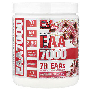 EVLution Nutrition, EAA 7000, Watermelon Splash, 9.9 oz (282 g)