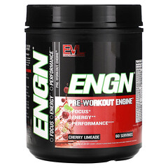 ENGN, Pre-Worokout Engineer, вишневий лаймад, 600 г (21,16 унції)
