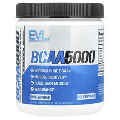 BCAA5000, без смаку, 10,58 унцій (300 г)