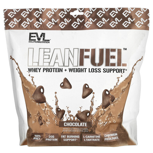 EVLution Nutrition, LeanFuel™, Schokolade, 1,81 kg (4 lb.)