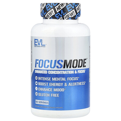 Evlution Nutrition FocusMode®, 60 Veggie Capsules