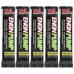 ENGN® Pump, вишневий лайм, 5 пакетиків по 9 г (0,32 унції)