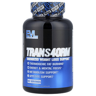 EVLution Nutrition, Trans4orm®, засіб для підтримки зниження ваги, 120 капсул