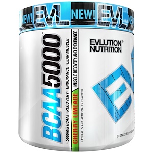 EVLution Nutrition, Аминокислоты с разветвленной цепью 5000, вишневый лимонад, 8,8 унц. (249 г)