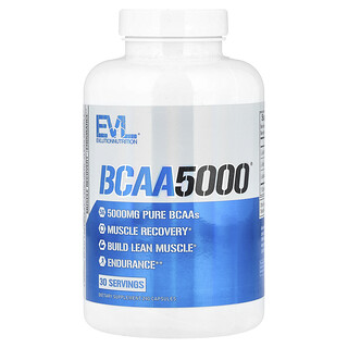 إيفلوشن نوتريشن‏, BCAA5000® ، 240 كبسولة