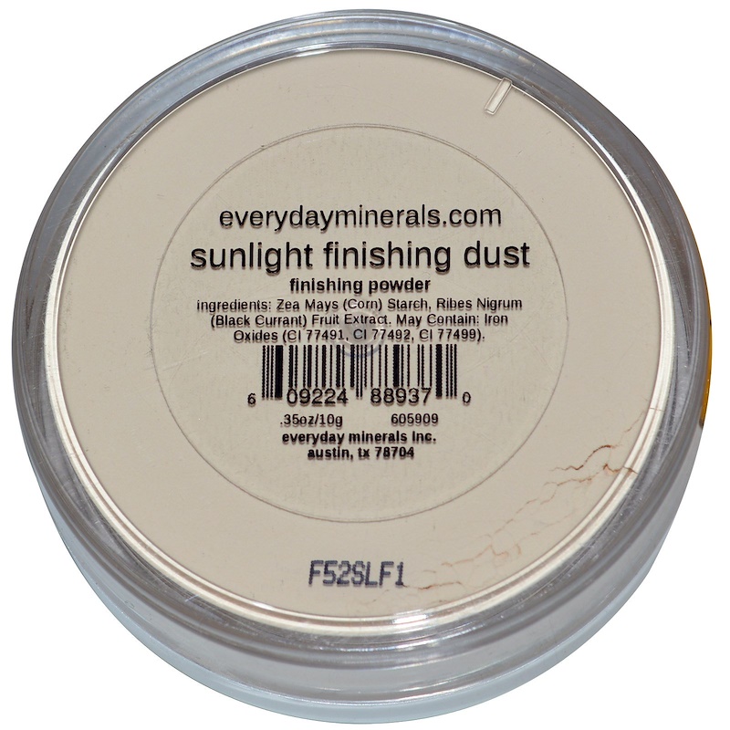 Everyday Minerals, Face Finishing Powder, Sunlight Finishing Dust, .35 ...