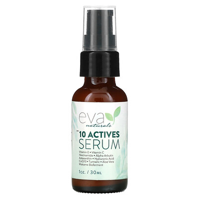 

Eva Naturals Serum 10 Actives 1 oz (30 ml)