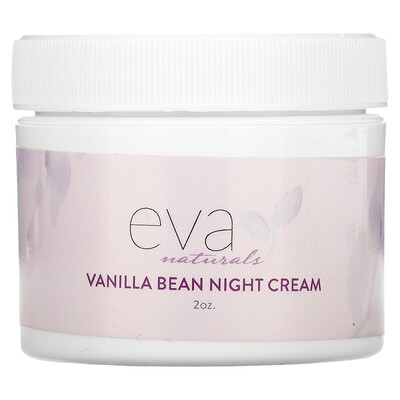 Eva Naturals Ночной крем с ванилью, 2 унции  - купить со скидкой