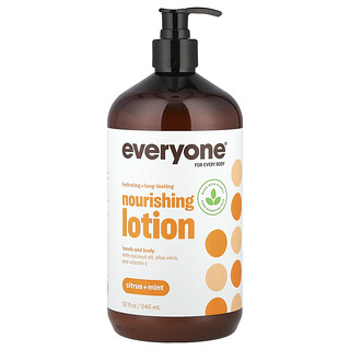 Everyone, Výživné mlieko na ruky a telo, citrus + mäta, 946 ml