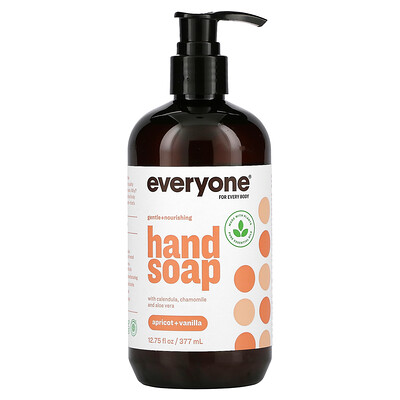 Everyone Hand Soap, Apricot + Vanilla, 12.75 fl oz (377 ml)