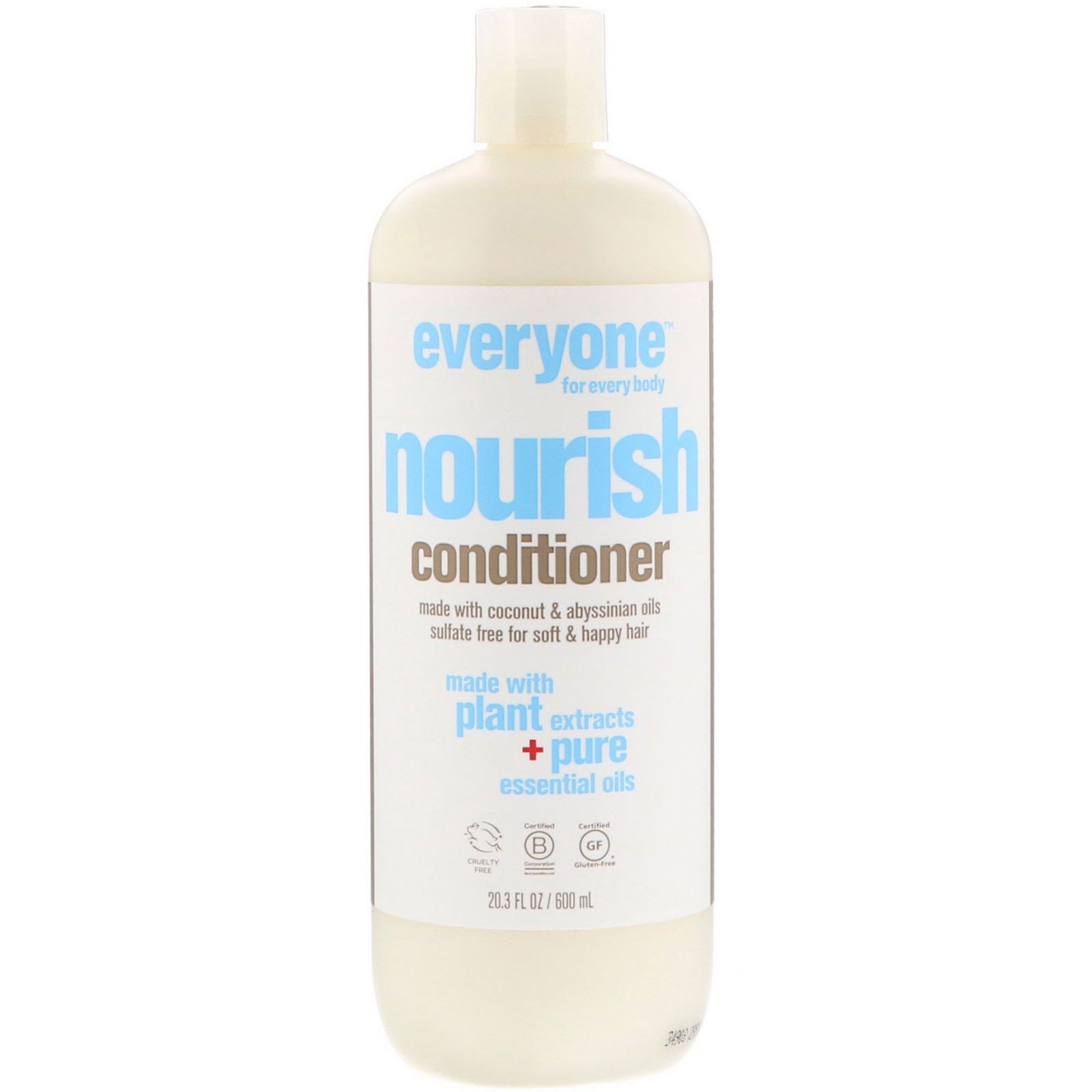 Everyone, Hair Nourish Conditioner, SulfateFree, 20.3 fl oz (600 ml