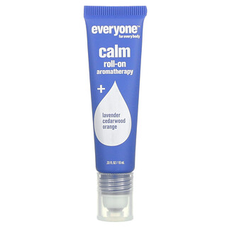 Everyone, Roll-On Aromatherapy, Calm, 0.33 fl oz (10 ml)
